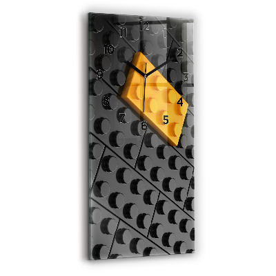 Horloge murale verticale Blocs de jouets
