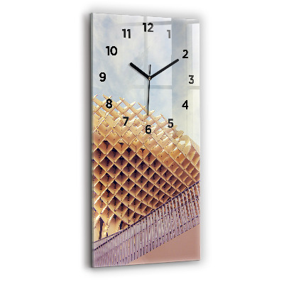 Horloge rectangulaire verticale Point de vue à Séville