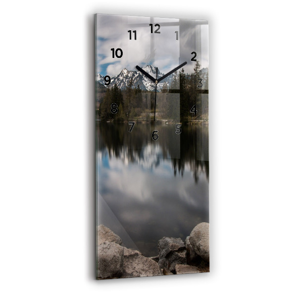 Horloge rectangulaire verticale Hautes Tatras en Slovaquie