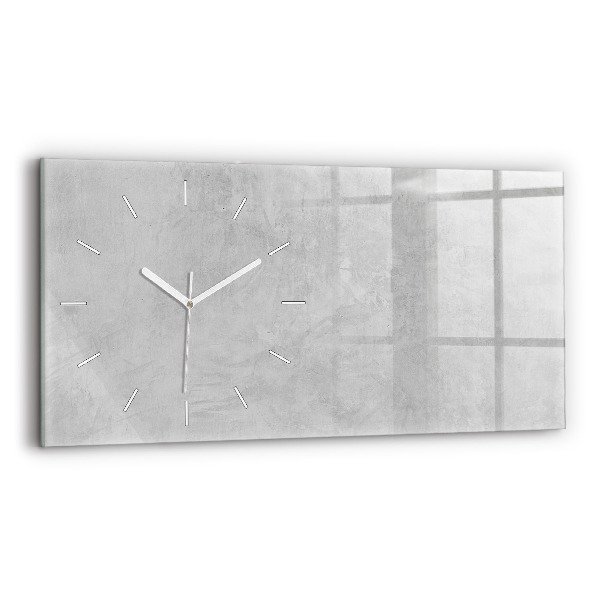 Horloge rectangulaire horizontale Mur de pierres