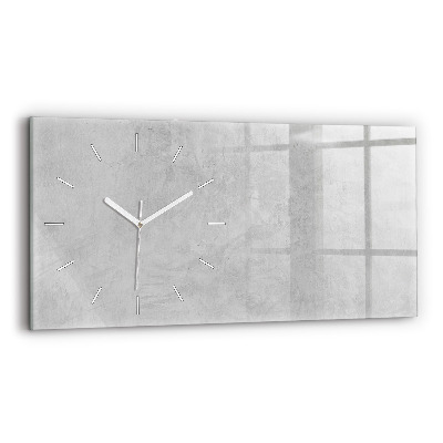 Horloge rectangulaire horizontale Mur de pierres