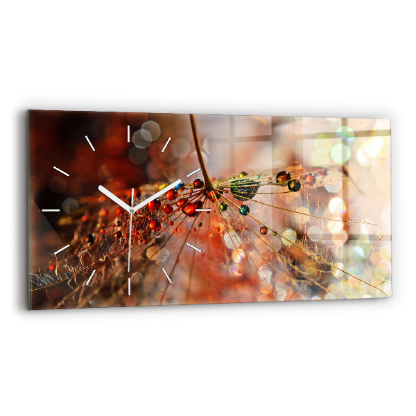 Horloge rectangulaire horizontale Souffleur avec rosée