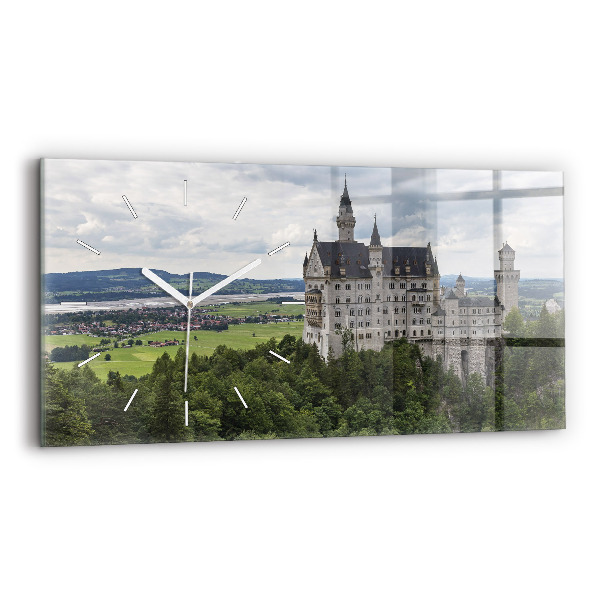 Horloge murale horizontale Château de Neuschwanstein