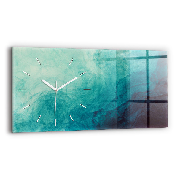 Horloge rectangulaire horizontale Abstraction de la profondeur