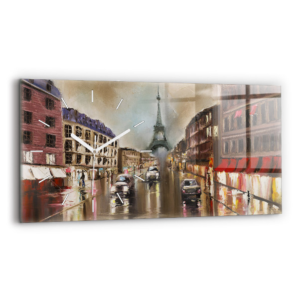 Horloge rectangulaire horizontale Ville de Paris