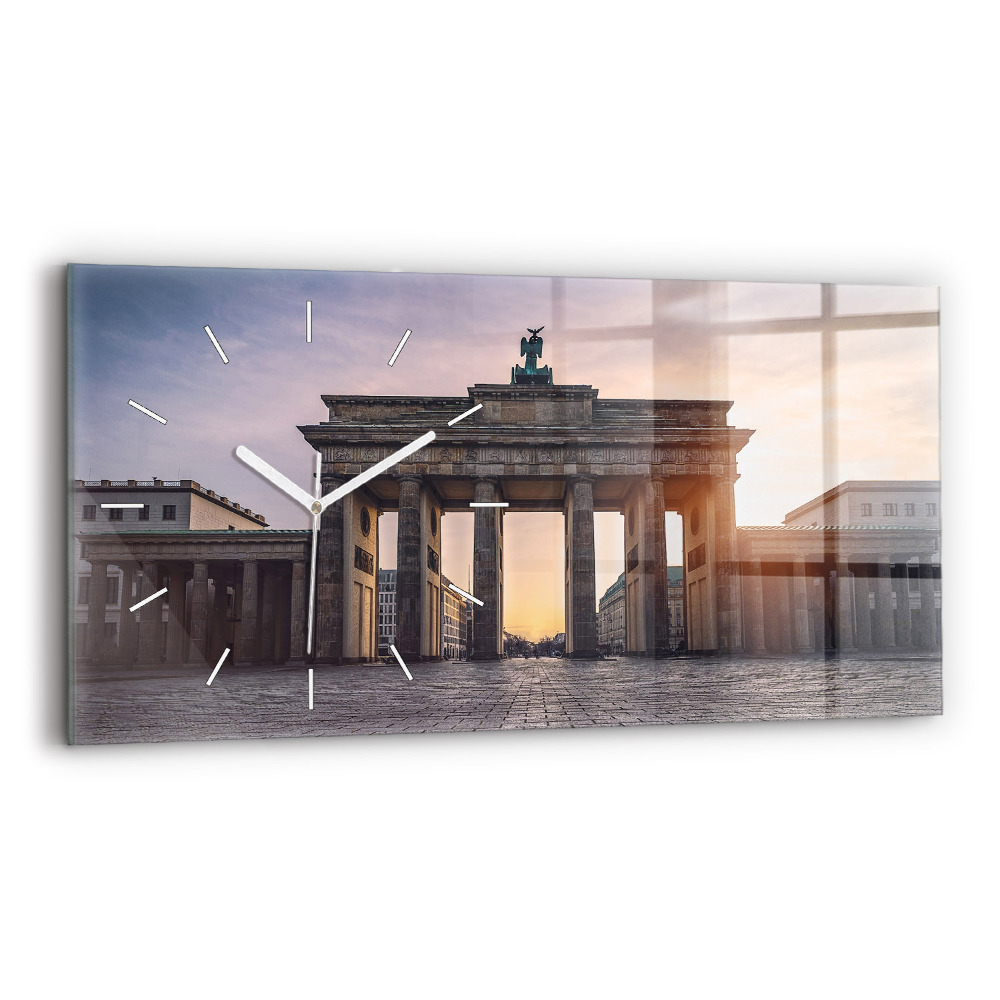 Horloge horizontale en verre Porte de Brandebourg