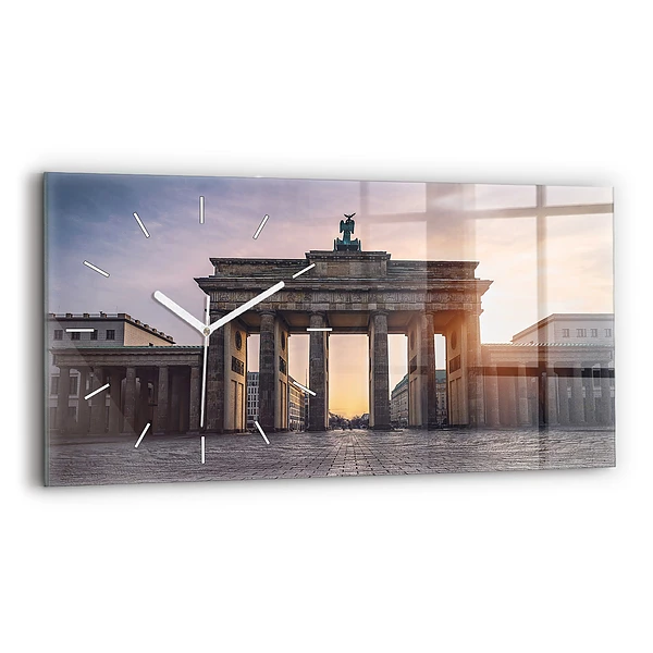 Horloge horizontale en verre Porte de Brandebourg