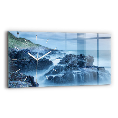 Horloge rectangulaire horizontale Phare