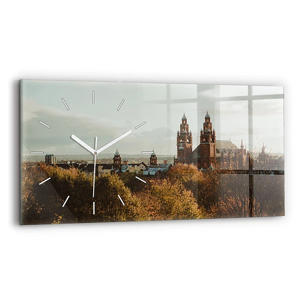 Horloge murale horizontale Galerie d'art à Glasgow