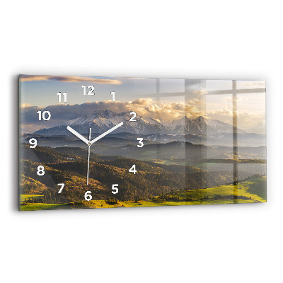Horloge rectangulaire horizontale Pieniny - High Peak