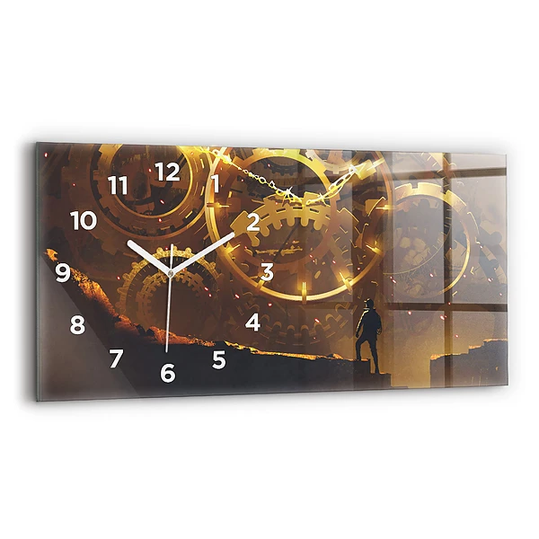Horloge murale horizontale Temps - Mécanisme