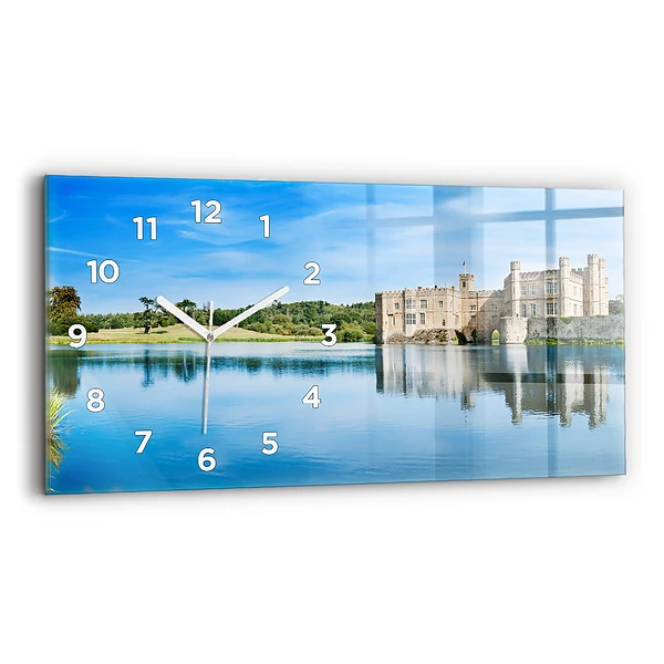 Horloge murale horizontale Château de Leeds