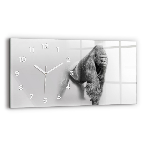 Horloge murale horizontale Collection d'art animalier