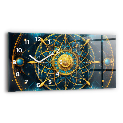 Horloge murale horizontale Horoscope