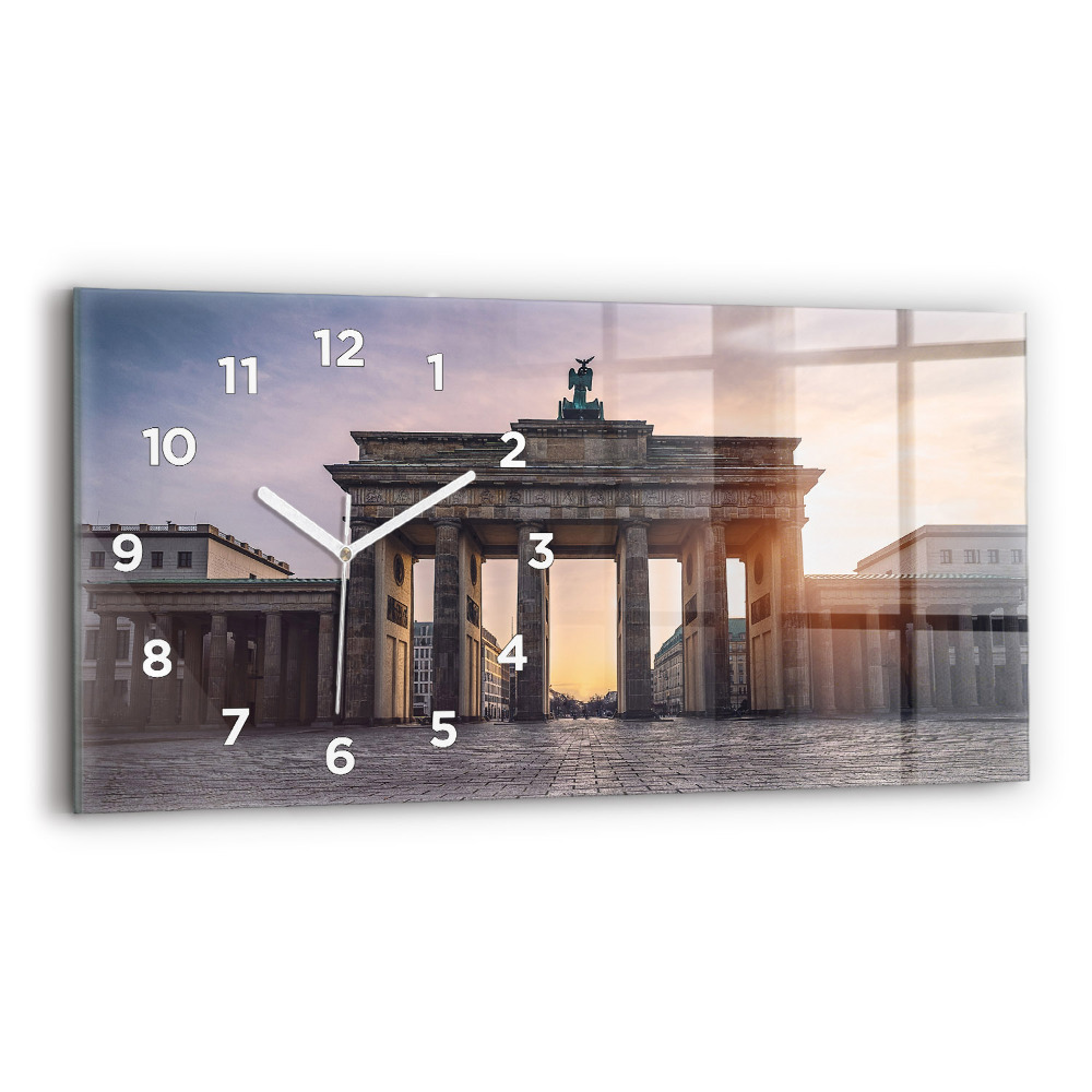 Horloge horizontale en verre Porte de Brandebourg
