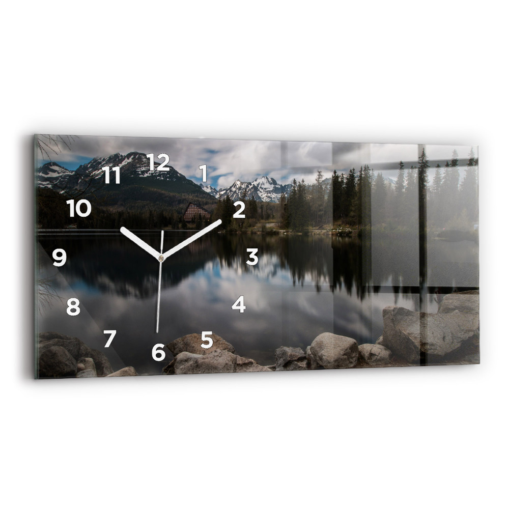 Horloge murale horizontale Hautes Tatras en Slovaquie
