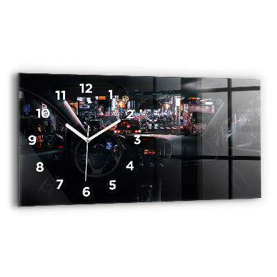 Horloge rectangulaire horizontale Voiture à Tokyo