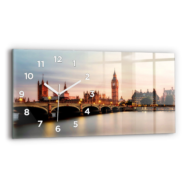 Horloge rectangulaire horizontale Big Ben à Londres