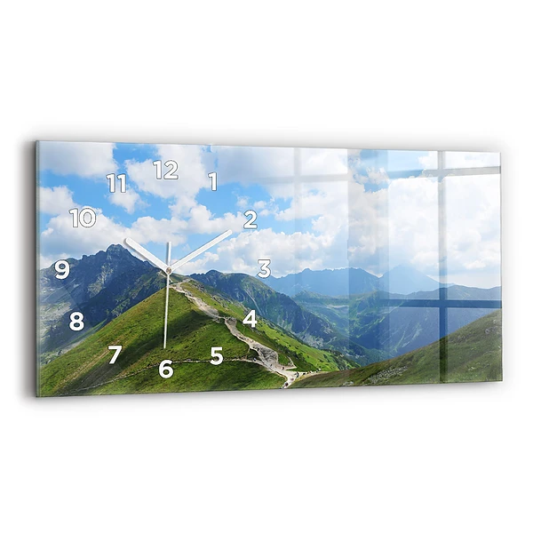 Horloge horizontale en verre Kasprowy Wierch Zakopane