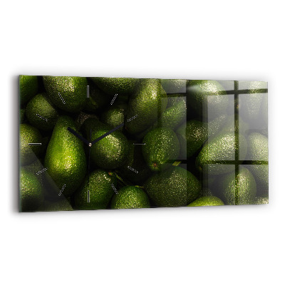 Horloge rectangulaire horizontale Avocat