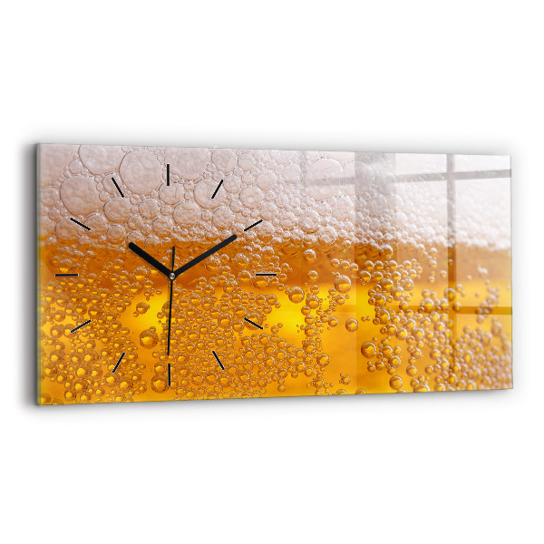 Horloge murale horizontale Bière