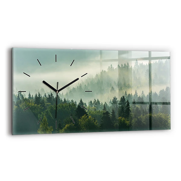 Horloge rectangulaire horizontale Enfants au lever du soleil
