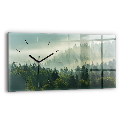 Horloge rectangulaire horizontale Enfants au lever du soleil