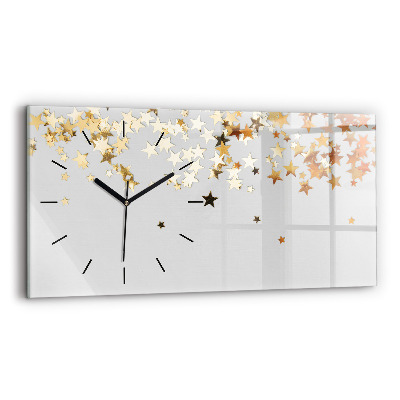 Horloge rectangulaire horizontale Étoiles