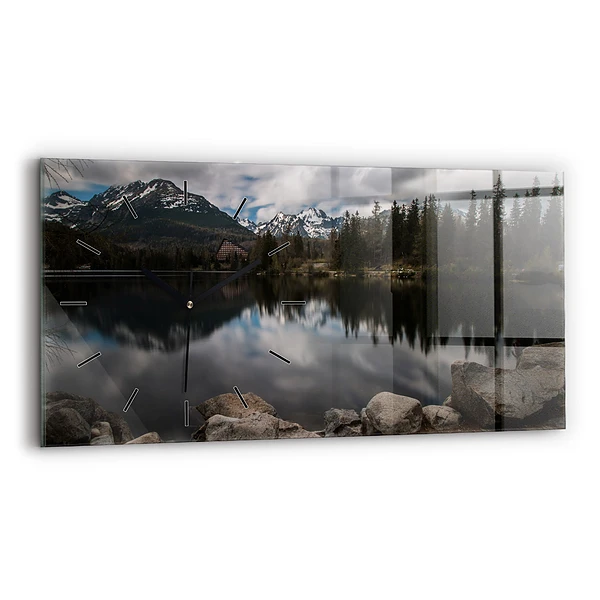 Horloge murale horizontale Hautes Tatras en Slovaquie