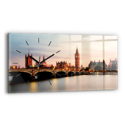 Horloge rectangulaire horizontale Big Ben à Londres