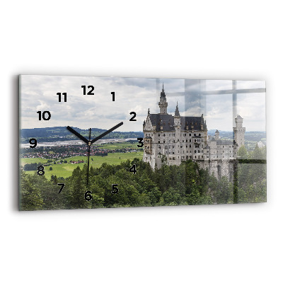 Horloge murale horizontale Château de Neuschwanstein