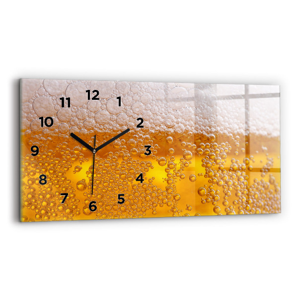 Horloge murale horizontale Bière