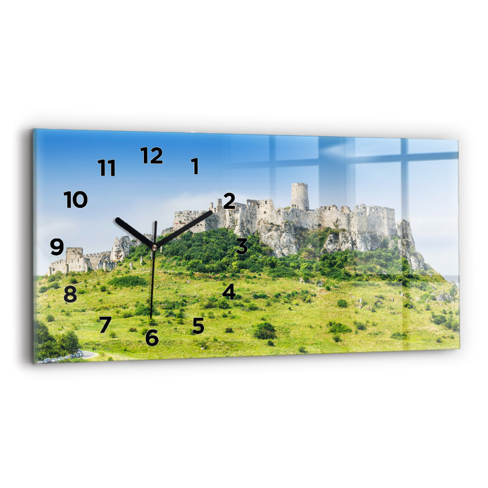 Horloge murale horizontale Château de Spiš en Slovaquie
