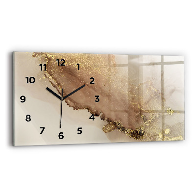 Horloge murale horizontale Art moderne
