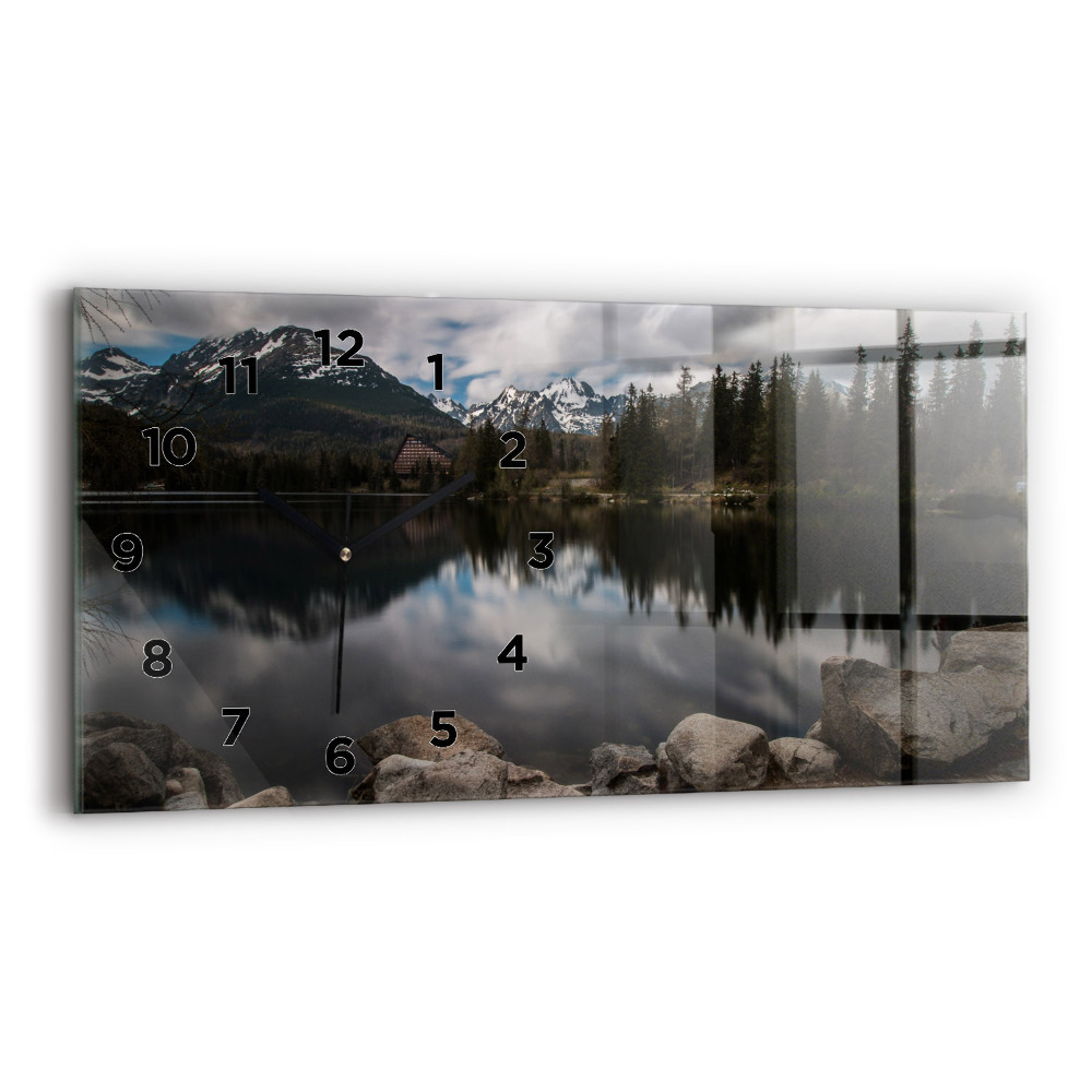 Horloge murale horizontale Hautes Tatras en Slovaquie