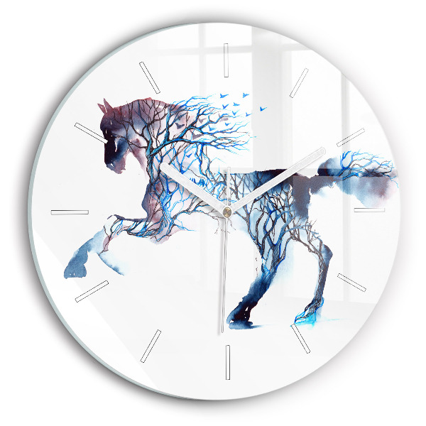 Horloge ronde murale Nature de l'animal