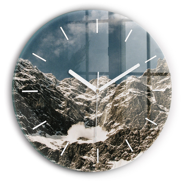 Horloge ronde Monts Watzmann