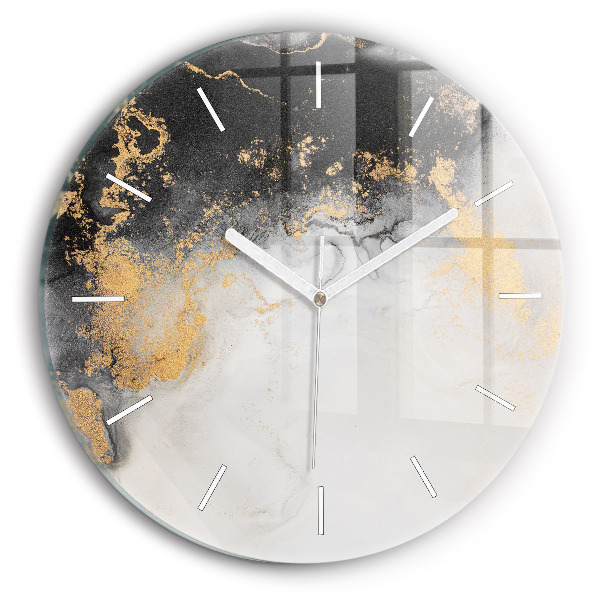 Horloge ronde Marbre artistique