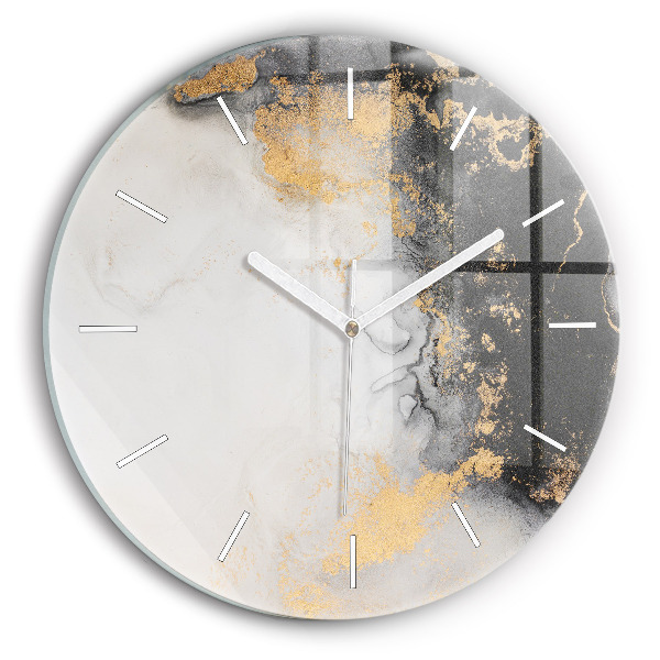 Horloge ronde murale Marbre artistique