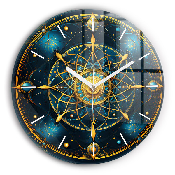 Horloge ronde murale Horoscope