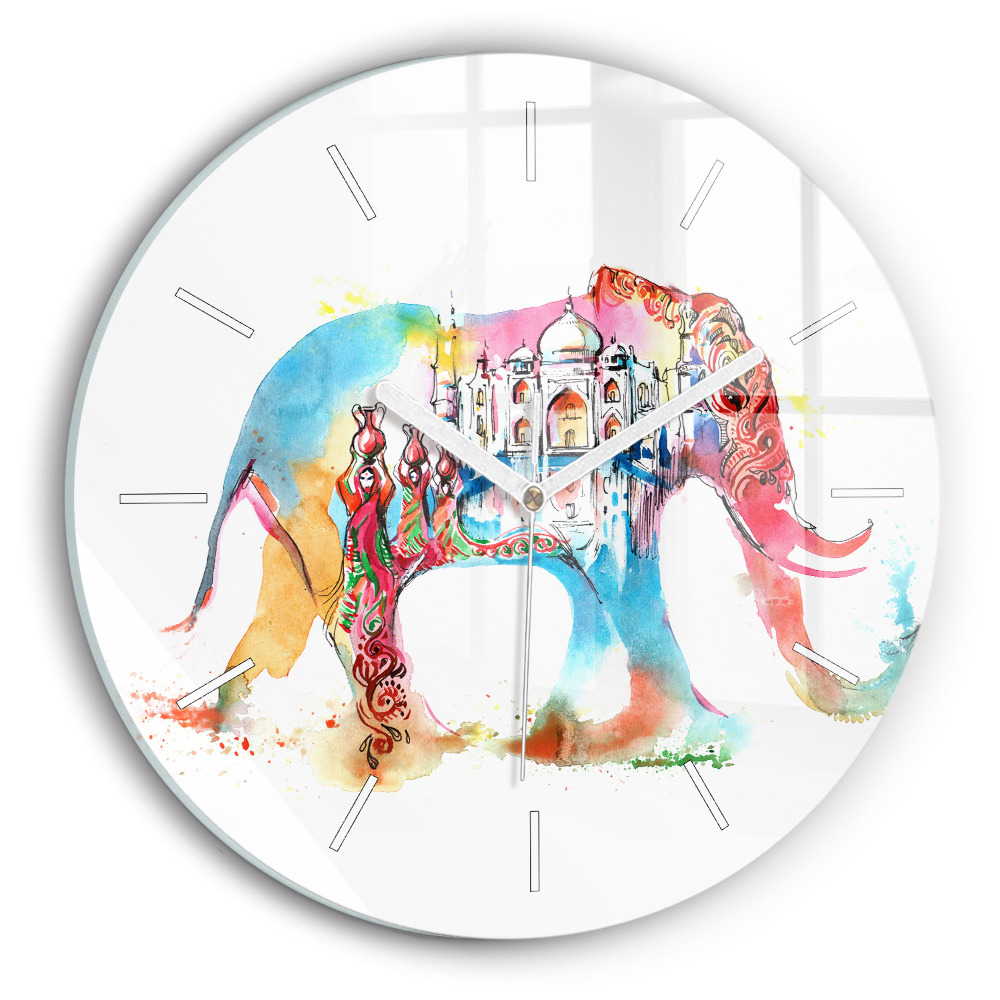 Horloge ronde Culture de l'Inde