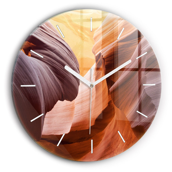 Horloge ronde Canyon d'Antilope