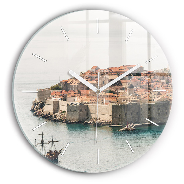 Horloge ronde Voilier à Dubrovnik