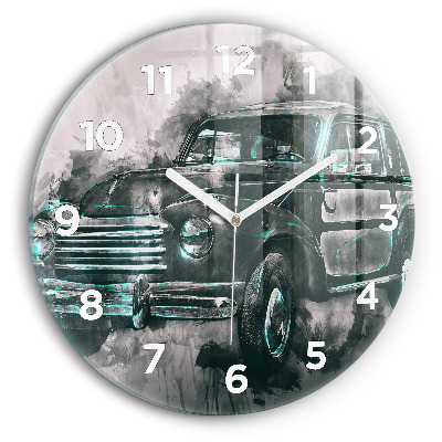 Horloge ronde Voiture ancienne