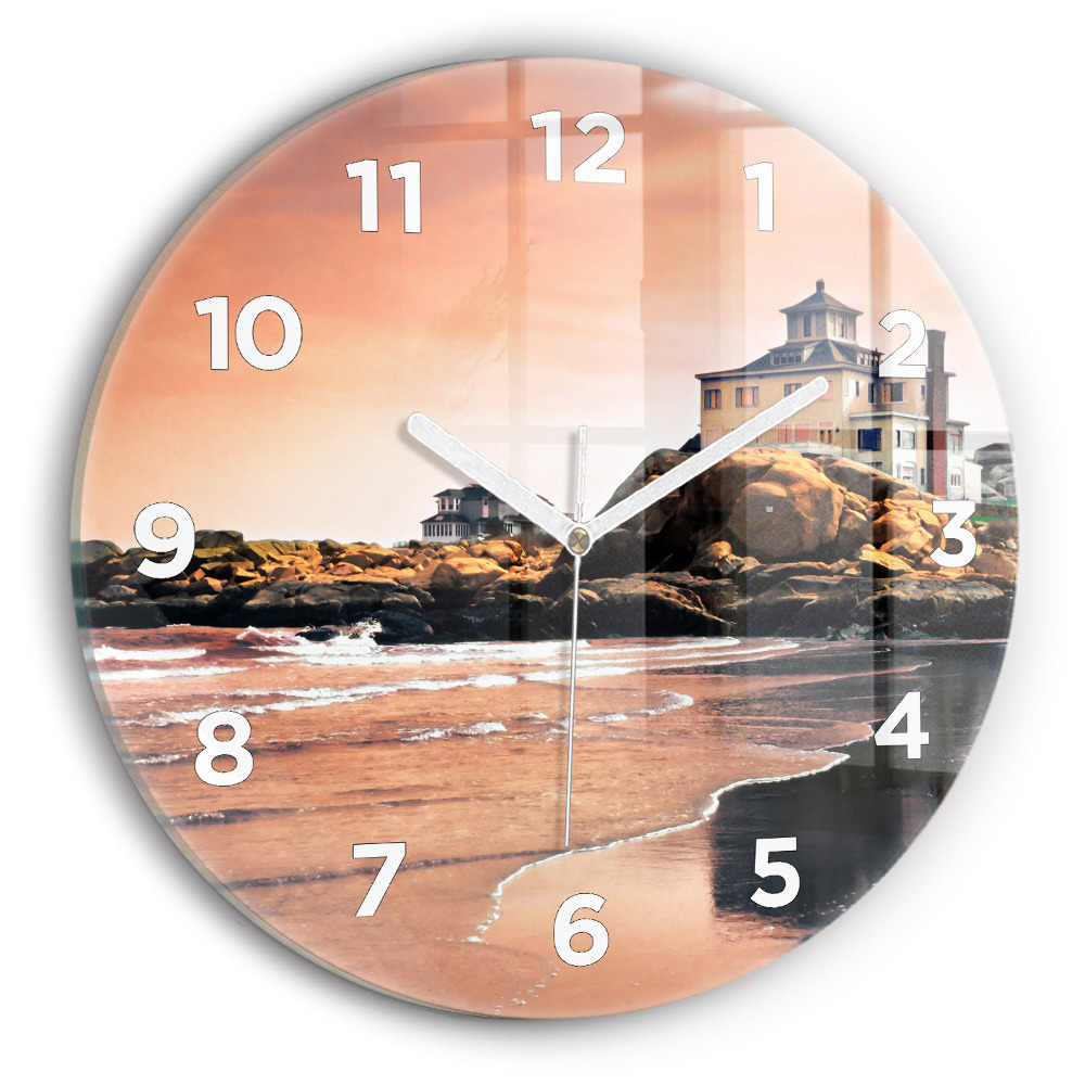 Horloge ronde Côte de Sherman