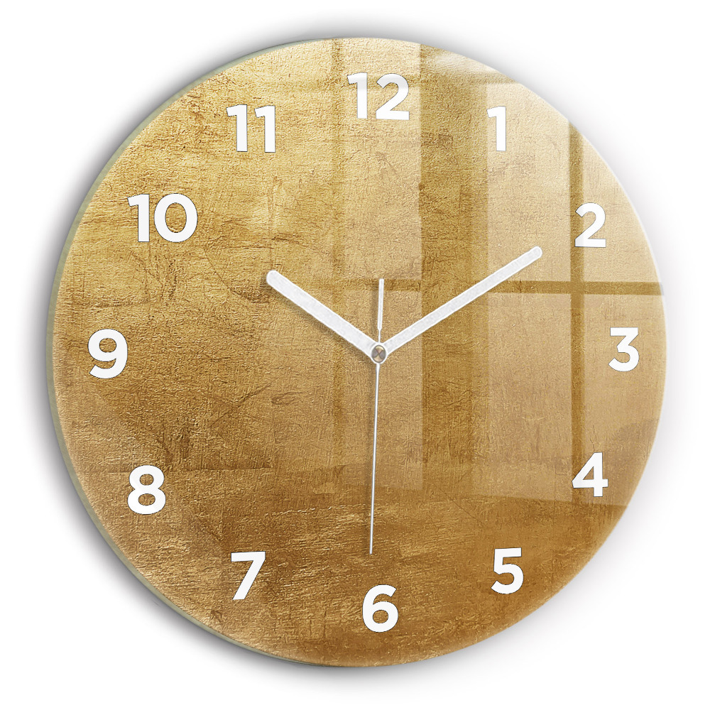 Horloge ronde Toile décorative