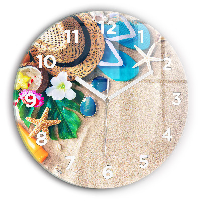 Pendule murale ronde Accessoires de vacances