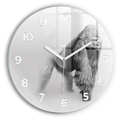 Horloge ronde murale Collection d'art animalier