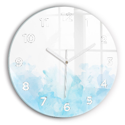 Pendule murale ronde Taches peintes