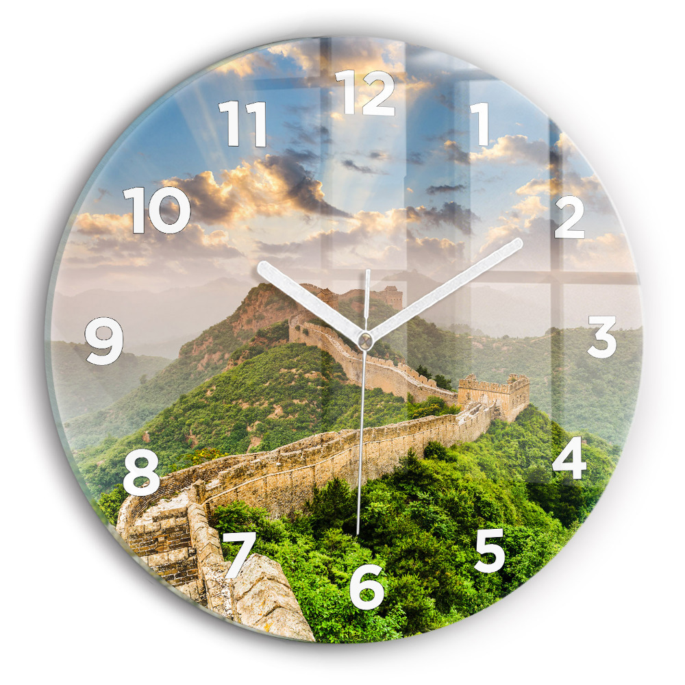 Horloge ronde Grande Muraille de Chine